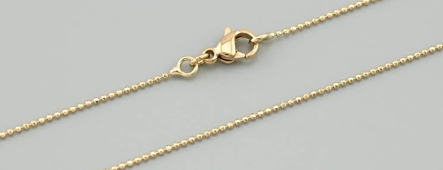 Цепочка позолоченная на шею, женская, 50 см, фото №3