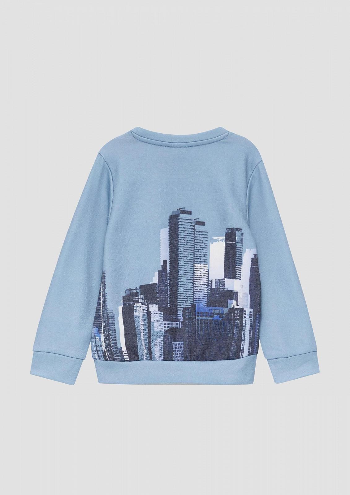 Світшот s.Oliver з принтом та ребристими манжетами, фото №5