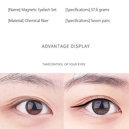 Магнітні вії Spactz та рідка підводка для очей, фото №5 Магнітні вії Spactz та рідка підводка для очей, фото №5