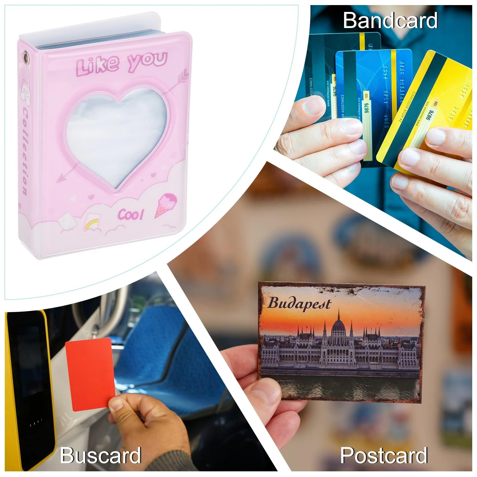 Мини Фотоальбом sourcing map 3 дюйма, Розовый, фото №5 Мини Фотоальбом sourcing map 3 дюйма, Розовый, фото №5