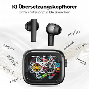 Навушники-перекладачі Type AI NE40, 134 мови, Bluetooth 6.0, IPX5 водонепроникні synthetic.ua - Фото 1