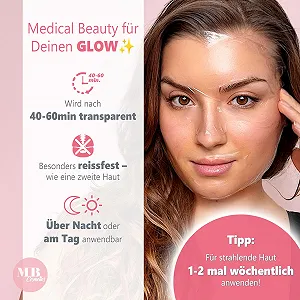 Маска для обличчя MB Cosmetics Collagen - З гіалуроном, ніацинамідами та пробіотиками synthetic.ua - Фото 1