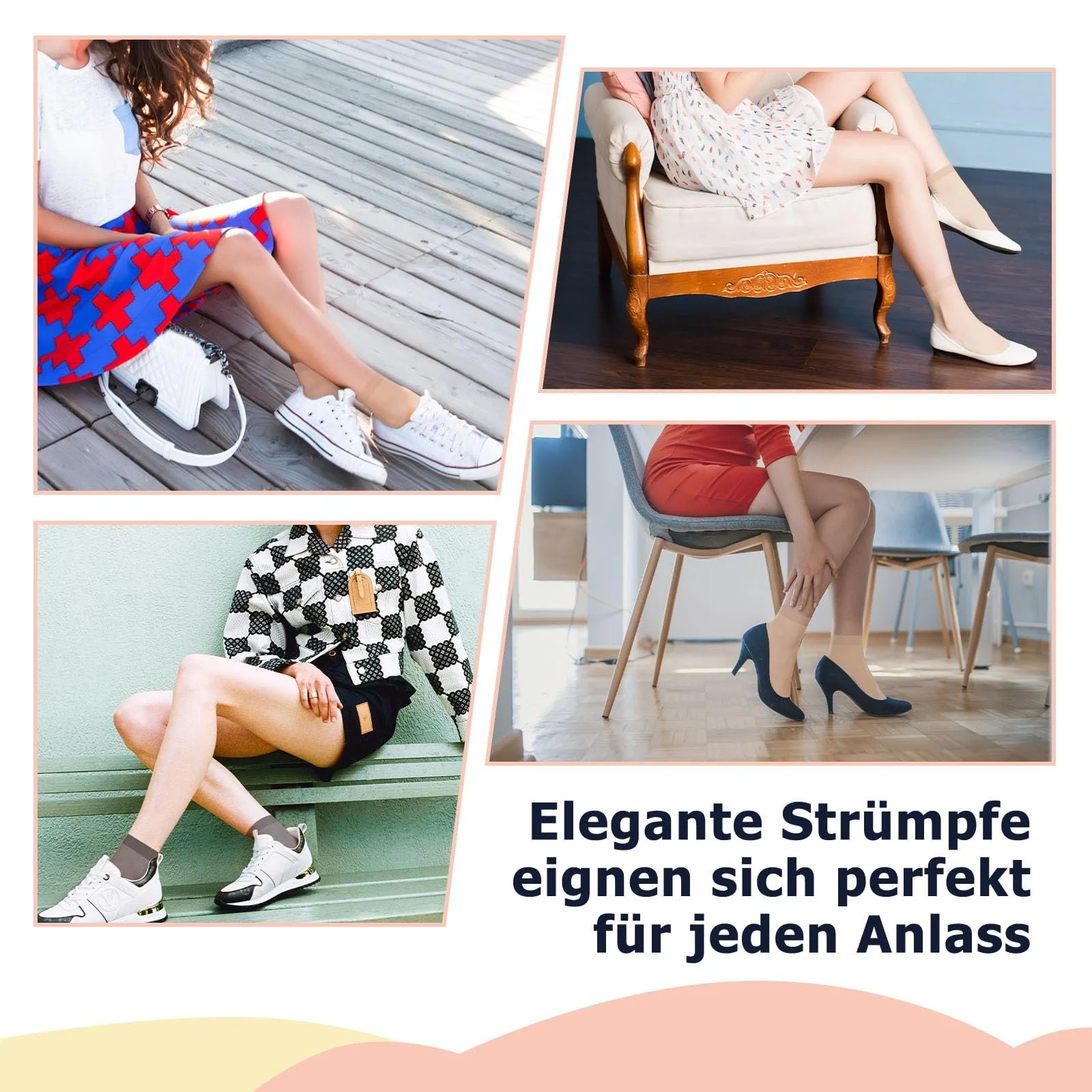 Носки ZOCONE Прозрачные 30 пар, Женские нейлоновые носки, Тонкие носки, Женские короткие шелковые носки, Щиколотки, Нейлоновые носки, Прозрачные тонкие носки, Летние шелковые тонкие 34-41, фото №7