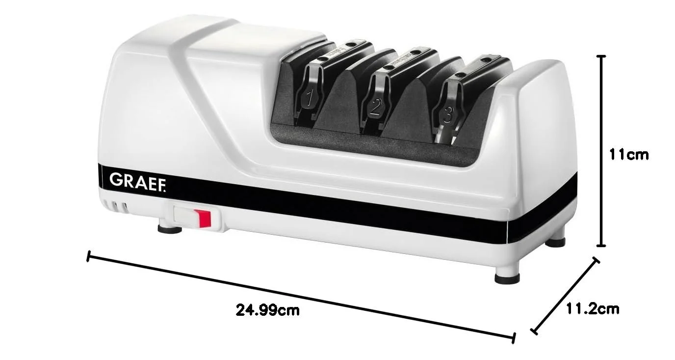 Точилка для ножей электрическая алмазная GRAEF CC 150 15-20 градусов для азиатских ножей, фото №7