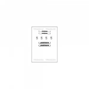 Комплект принадлежностей, тормозные колодки TRISCAN 8105 702529 для, задний мост - Фото 1