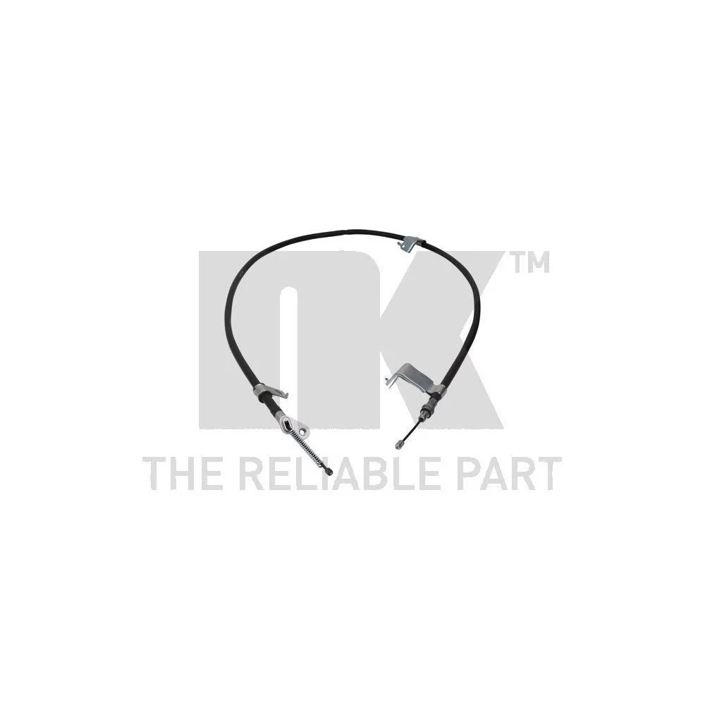 Трос стоянкового гальма NK 9022134 для NISSAN, фото №1 Трос стоянкового гальма NK 9022134 для NISSAN, фото №1