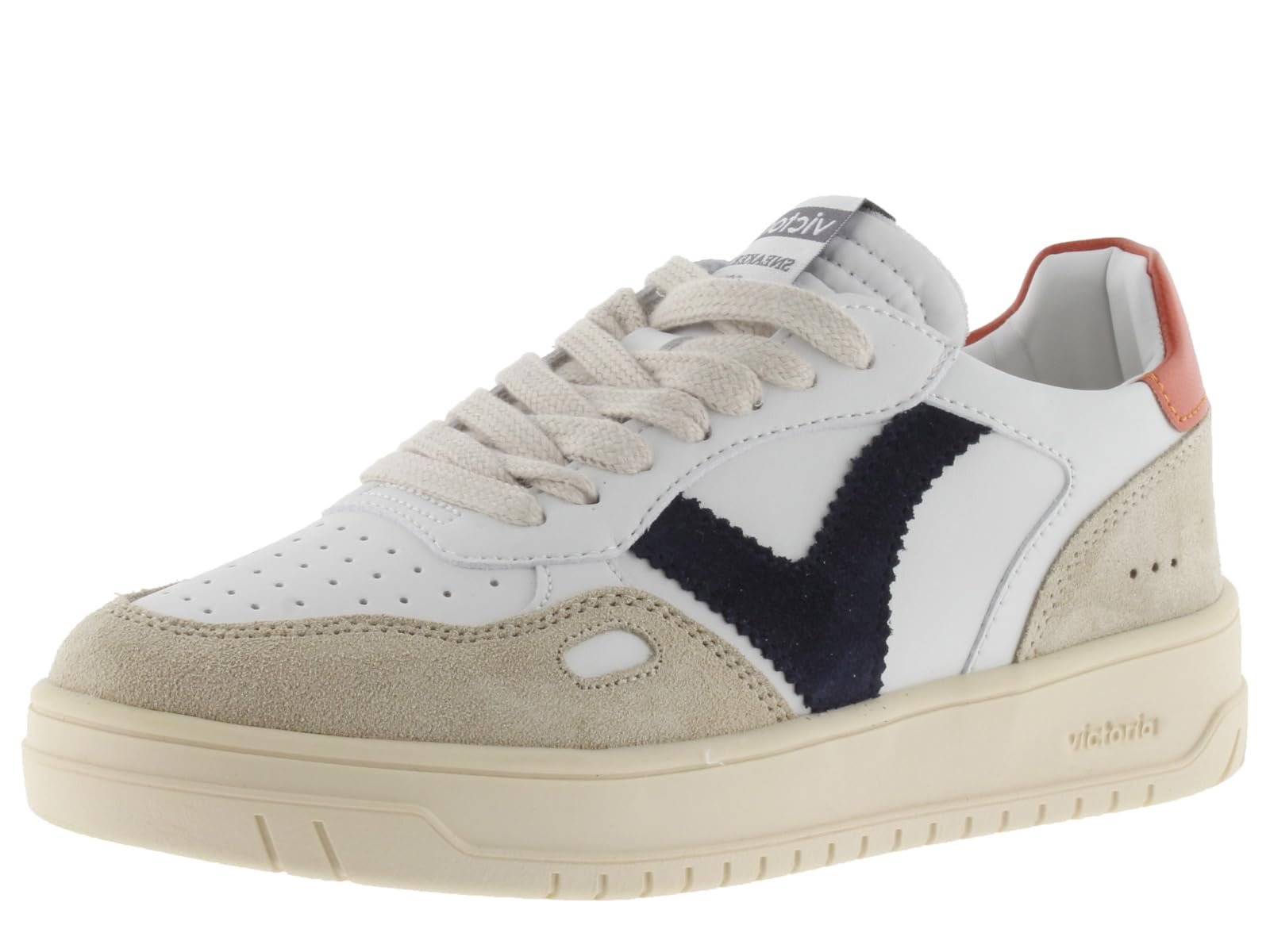 Кеды Victoria Seul Унисекс Искусственная Кожа и Цветная и Сплит Кожаные Части с Контрастом 1257101 для Взрослых, фото №1 Кеды Victoria Seul Унисекс Искусственная Кожа и Цветная и Сплит Кожаные Части с Контрастом 1257101 для Взрослых, фото №1