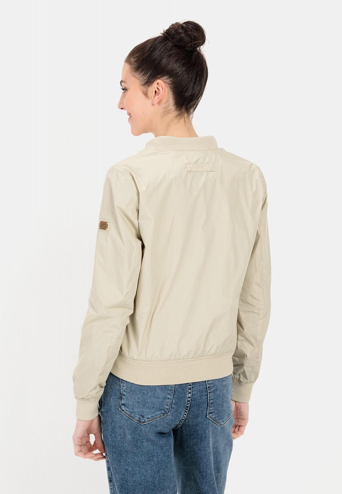 Жіночий короткий блузон camel active з переробленого поліестеру, фото №3