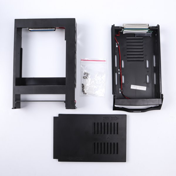 Внутрішній карман SATA Agestar SR3P-S-1F(BLACK), чорний, фото №4