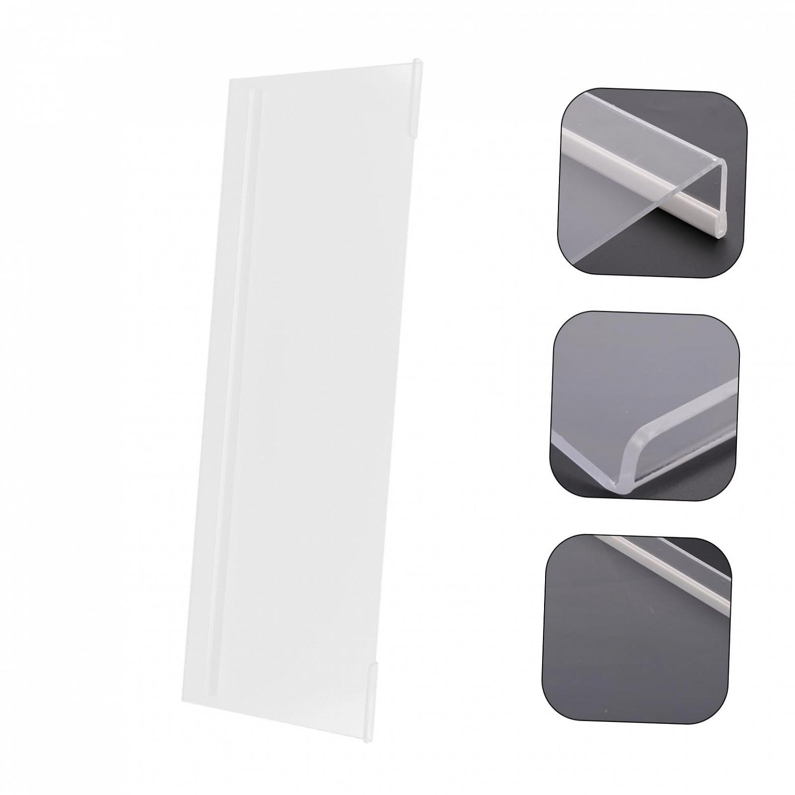 Подставка для клавиатуры акриловая прозрачная Holibanna, наклонная, для ПК, эргономичная, нескользящая, для стола, универсальная, прочная, случайный цвет, фото №6