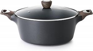 Кастрюля SENSARTE Антипригарная для супа с крышкой 4.2 л - Фото 1