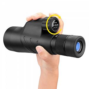 Бінокль Monocular Binoculars Bak4 Prism Водонепроникний Висока потужність synthetic.ua - Фото 1