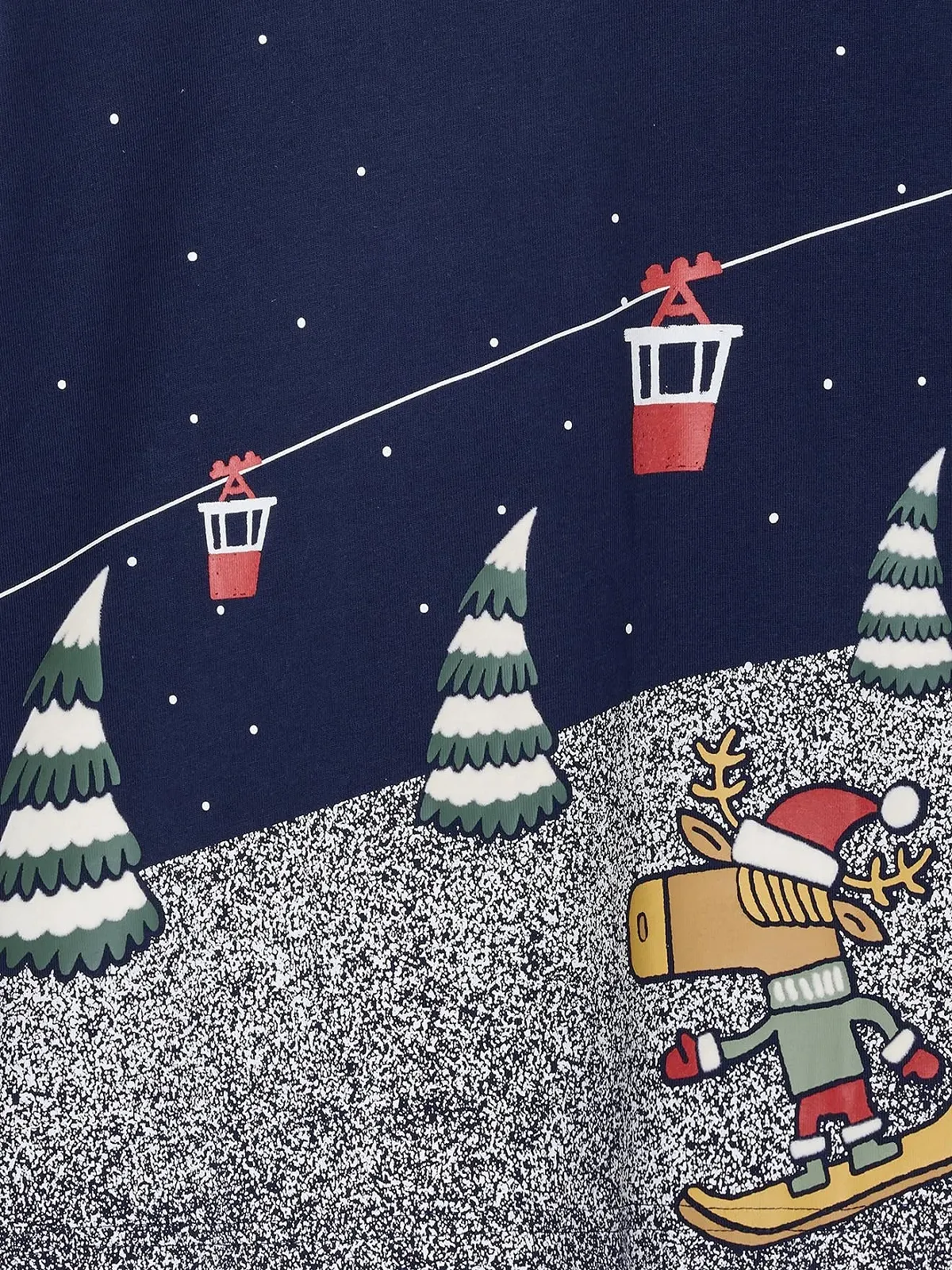 Рубашка для мальчиков Vertbaudet с рождественским принтом, фото №3 Рубашка для мальчиков Vertbaudet с рождественским принтом, фото №3