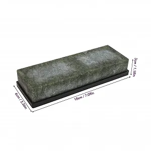 Точильный камень Green Stone 10000 Grit с двумя нескользящими рамками synthetic.ua - Фото 1