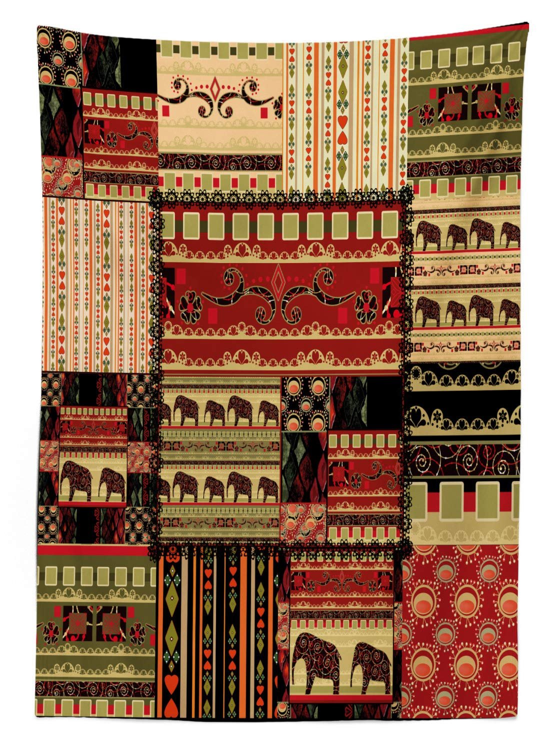 Скатертина Abakuhaus de_5 Сатинова 140 x 240 см Різнокольорова, фото №2