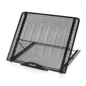 Подставка для ноутбука, большая версия IMAGE, складная, портативная, вентилируемая, настольная, регулируемая на 12 углов, совместима с ноутбуками 10" ~ 17" - Фото 1