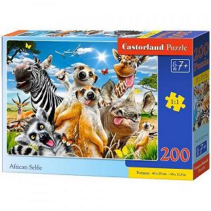 Купить Пазлы АФРИКАНСКОЕ селфи 200 элементов - Фото 1 Пазлы АФРИКАНСКОЕ селфи 200 элементов - Фото 1