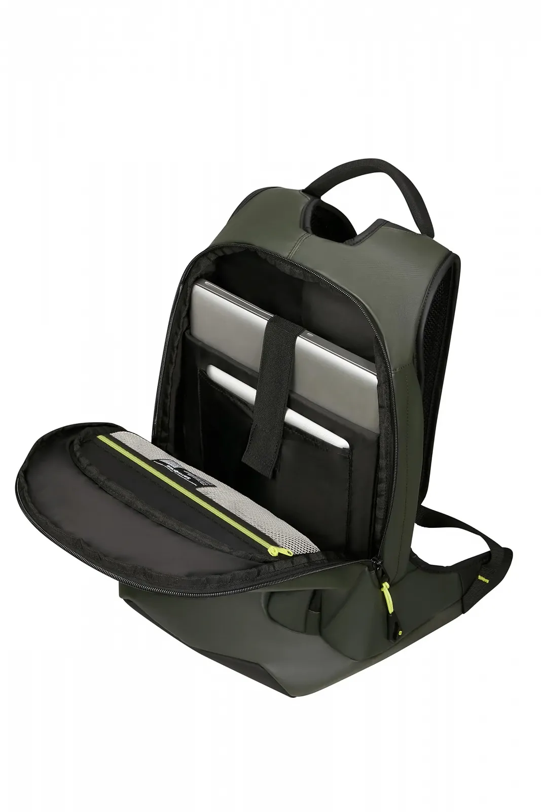 Рюкзак для ноутбука Samsonite Paradiver Light L+ 15.6 дюймов 48 см 24 л Зеленые джунгли, фото №4 Рюкзак для ноутбука Samsonite Paradiver Light L+ 15.6 дюймов 48 см 24 л Зеленые джунгли, фото №4