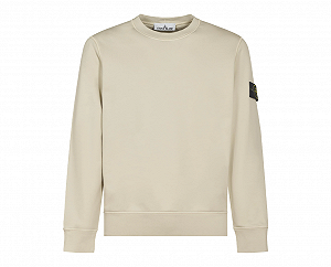 Світшот Stone Island Cotton Felpa Crewneck Sand XXL - Фото 1