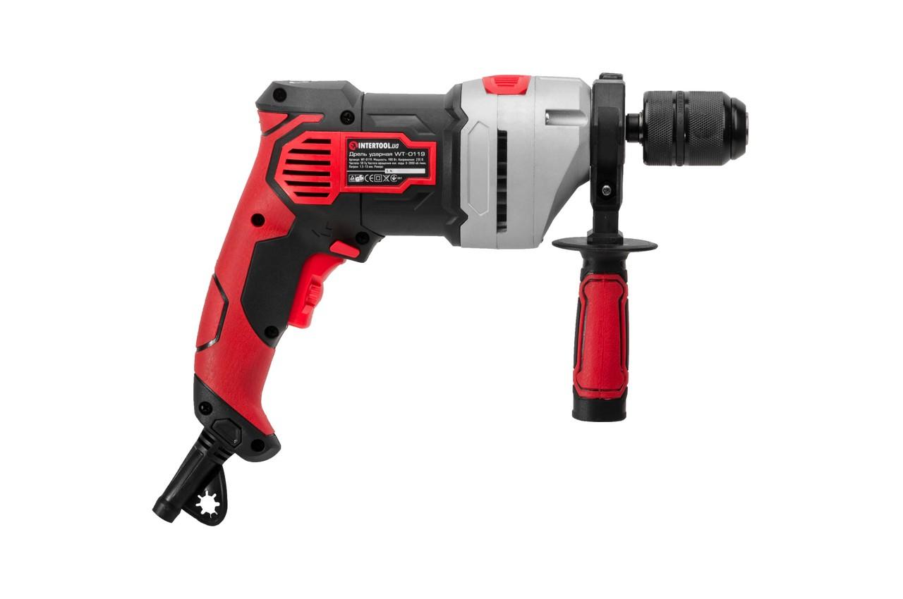 Дрели Intertool ударная - 900 Вт WT-0119, фото №4
