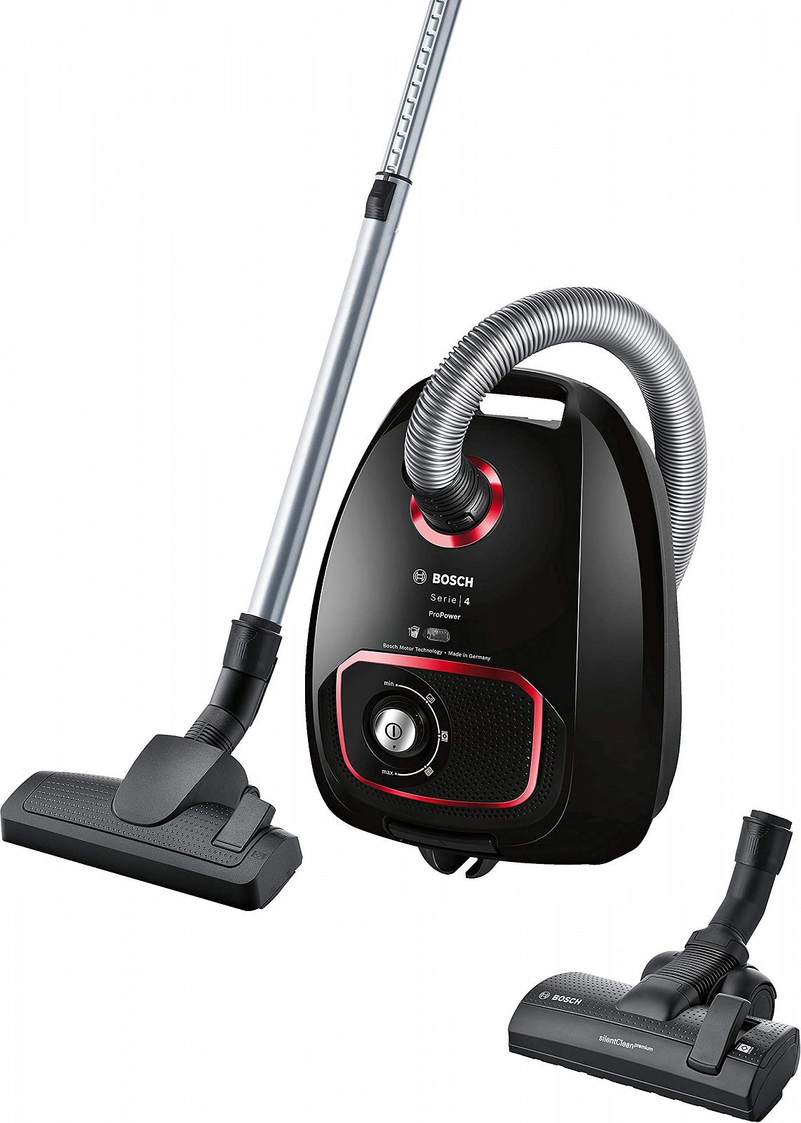 Пилосос Bosch ProPower Série 4 Підлоговий, Сірий, 4 Літри, 850 Вт, 76 Децибел, фото №1