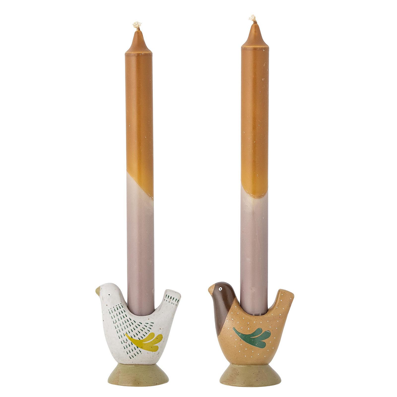 Подсвечник Bloomingville Reem Stoneware Коричневый, фото №2