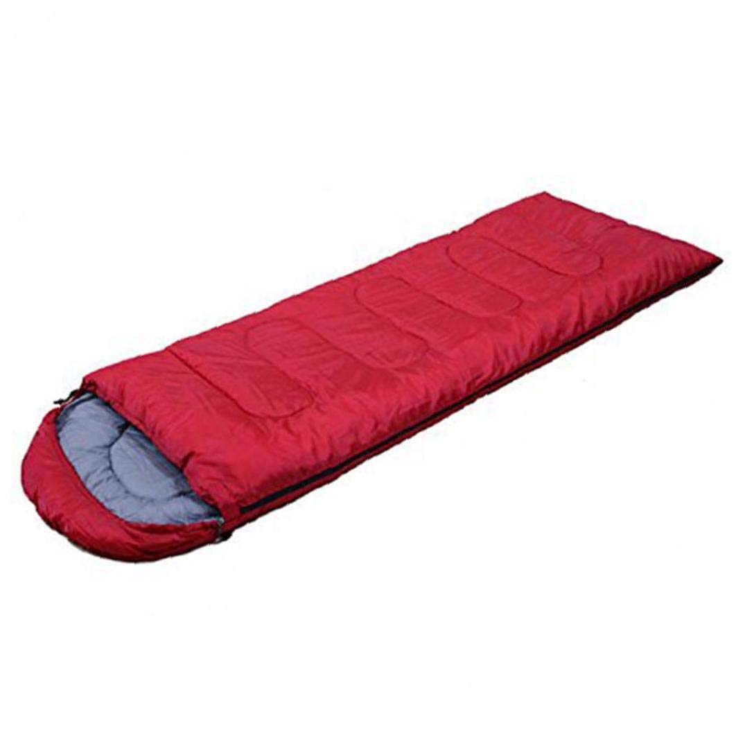 Спальный мешок hjgnbiohg Envelope Camping Bag с компрессионной сумкой Красный, фото №1