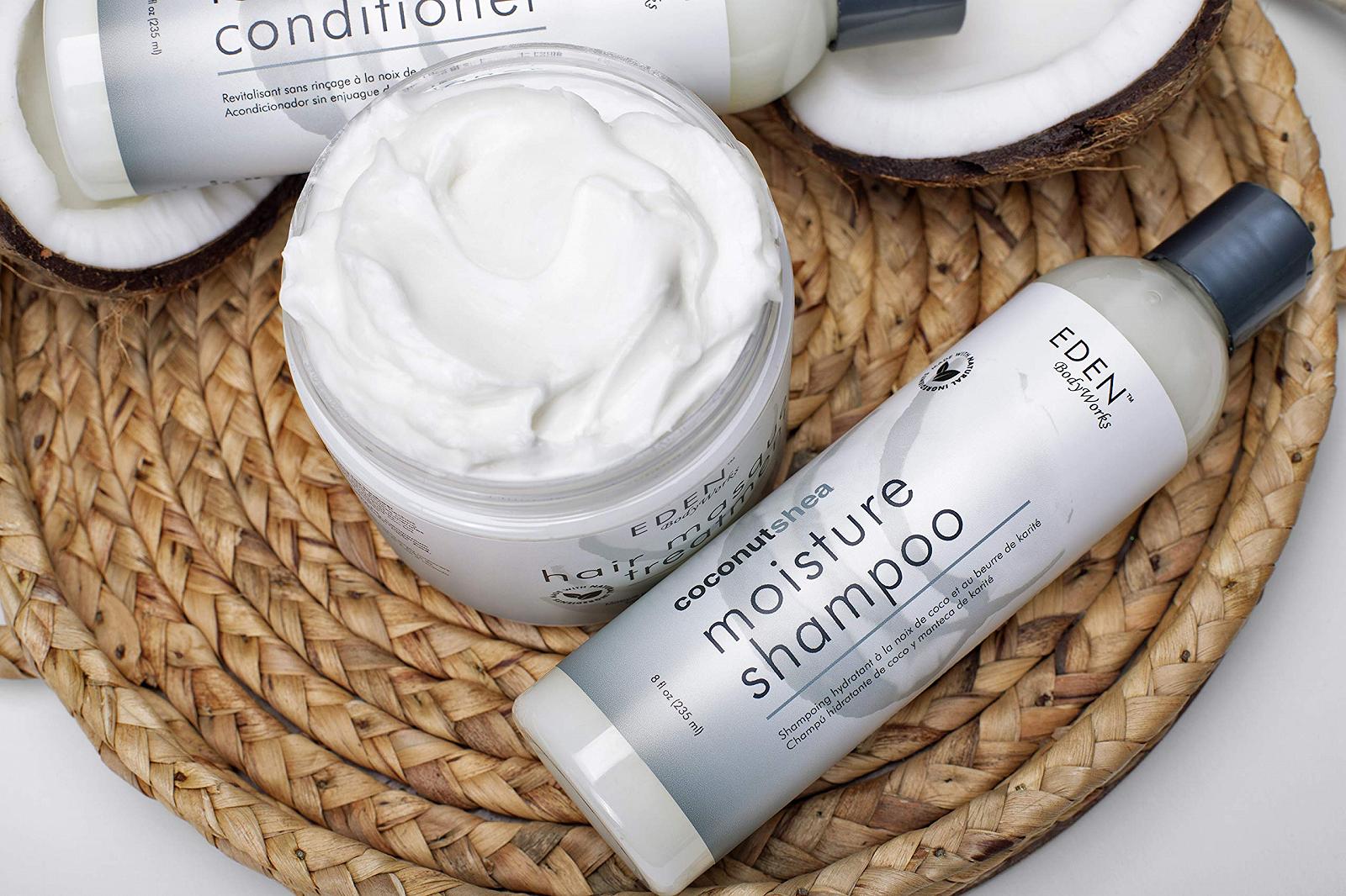 Кондиціонер EDEN BODYWORKS Coconut Shea Leave In 8 фл унцій, фото №5