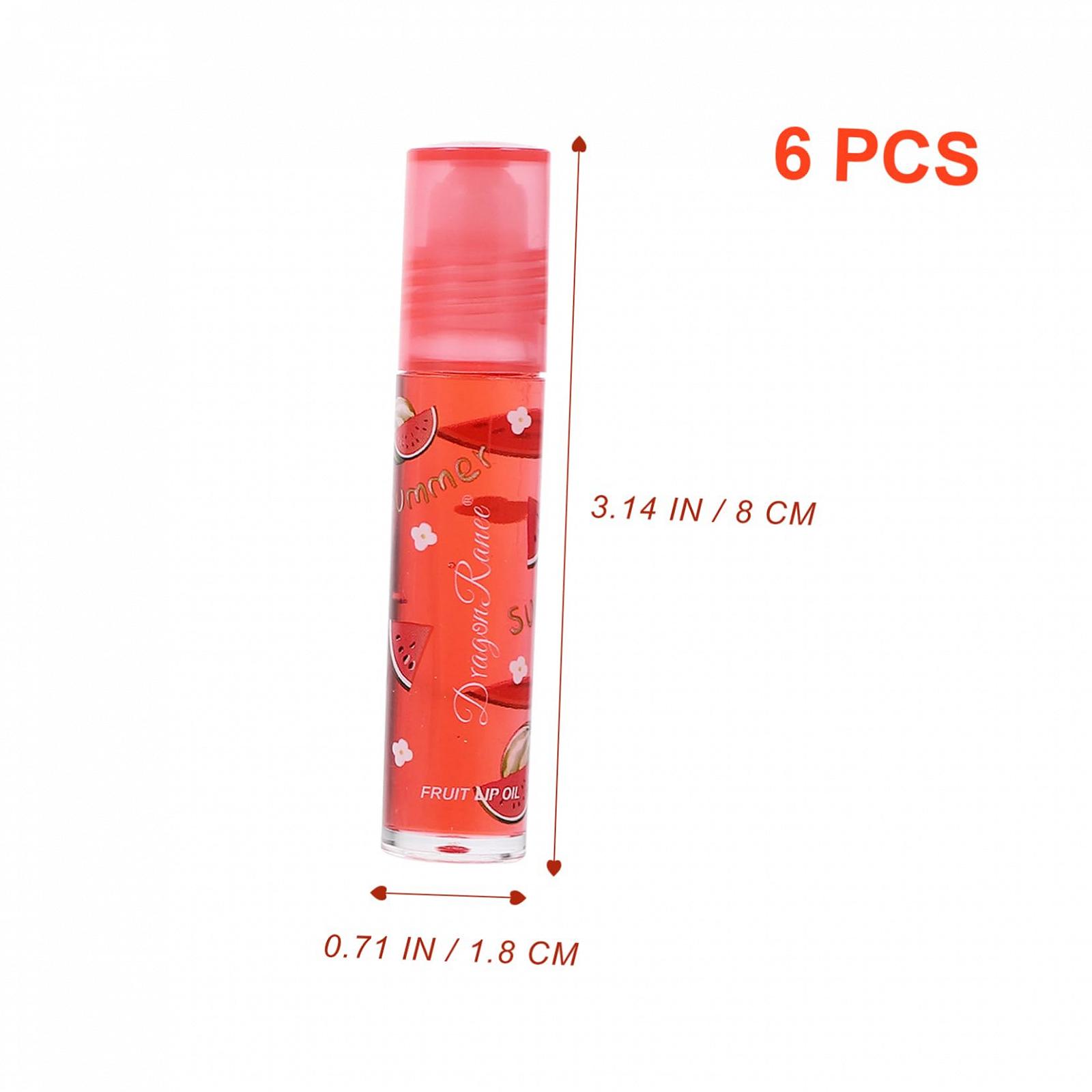 Блеск для губ POPETPOP Pack of 6 Lip Balm Liquid Lipstick Fruity Roller Colourless Lip Oil, фото №3 Блеск для губ POPETPOP Pack of 6 Lip Balm Liquid Lipstick Fruity Roller Colourless Lip Oil, фото №3