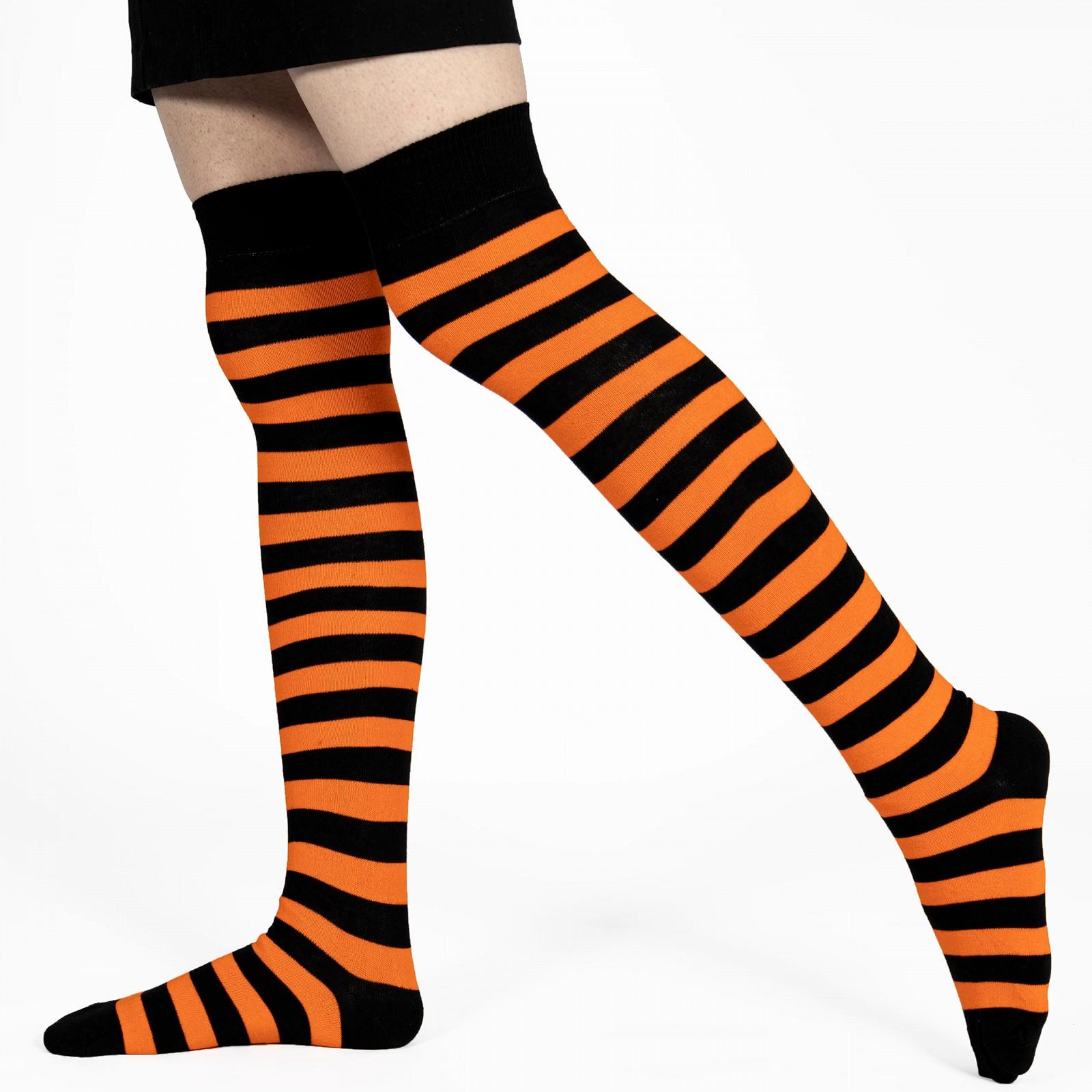 Жіночі панчохи вище коліна Mysocks, довгі бавовняні шкарпетки, фото №5