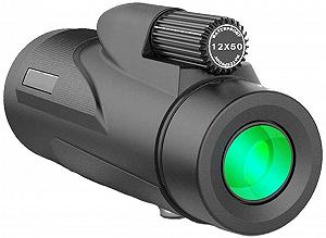 Телескоп Monocular 12 x 50 High Performance Компактный Life Waterproof Призма BAK4 Линза FMC - Фото 1