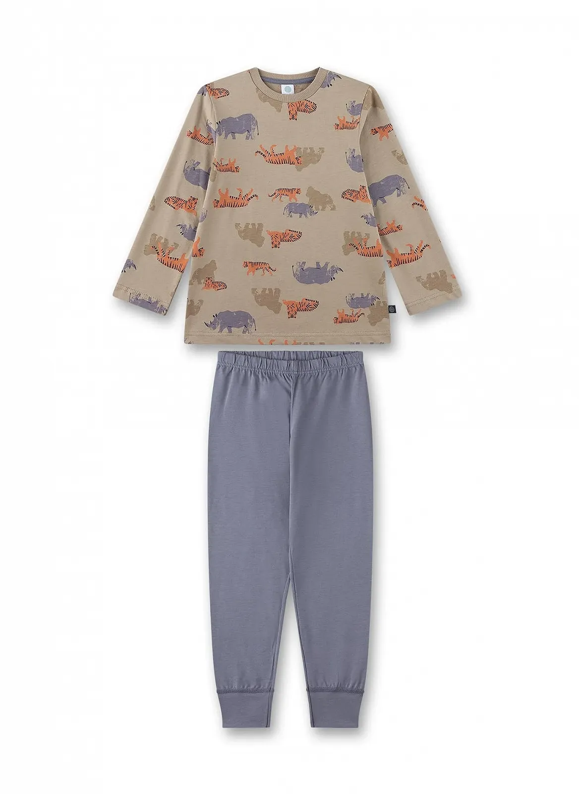 Піжама Sanetta для хлопчиків, зелена, фото №1