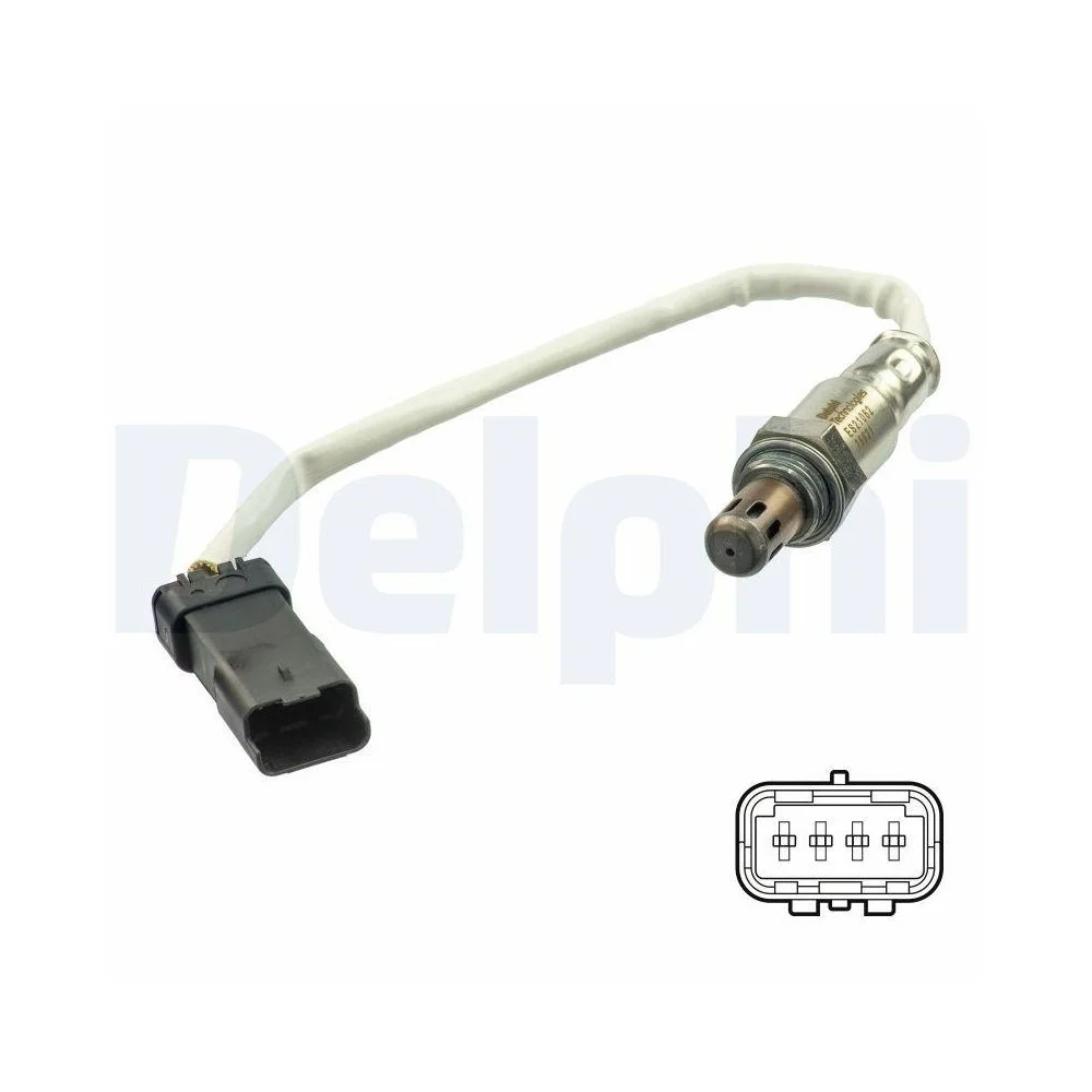 Лямбда-зонд DELPHI ES21062-12B1 после катализатора, фото №1