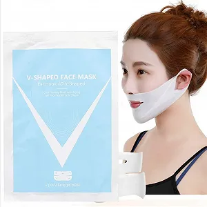 Маска для ліфтингу обличчя V-подібна гелева маска Пластир для підтяжки - Фото 1