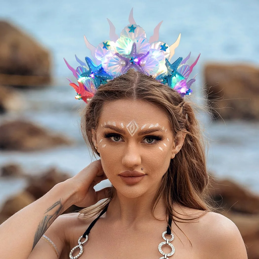 Светящийся обруч Русалка LED, фото №3 Светящийся обруч Русалка LED, фото №3