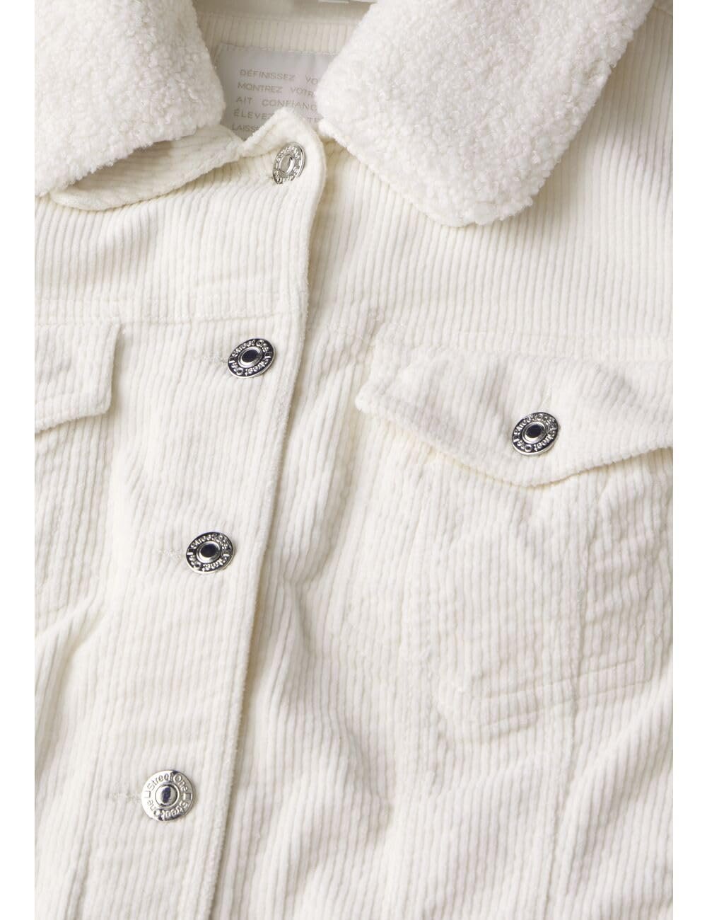 Женская куртка Street One Corduroy с воротником Teddy, фото №4