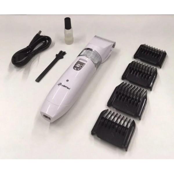 Машинка для стрижки животных Gemei GM-634 USB Профессиональная собак и кошек Белая, фото №5 Машинка для стрижки животных Gemei GM-634 USB Профессиональная собак и кошек Белая, фото №5