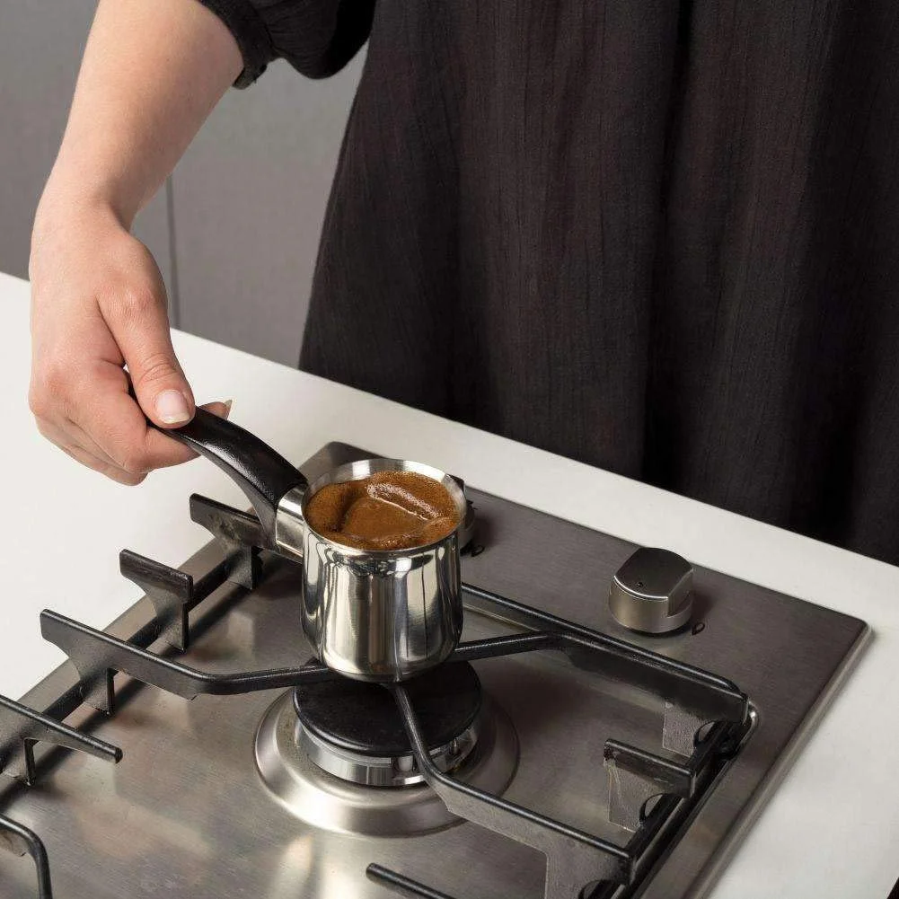 Турка NAVA 220 мл з гранітним покриттям для приготування турецької кави, фото №2