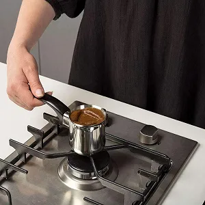 Турка NAVA 220 мл с гранитным покрытием для приготовления турецкого кофе synthetic.ua - Фото 1