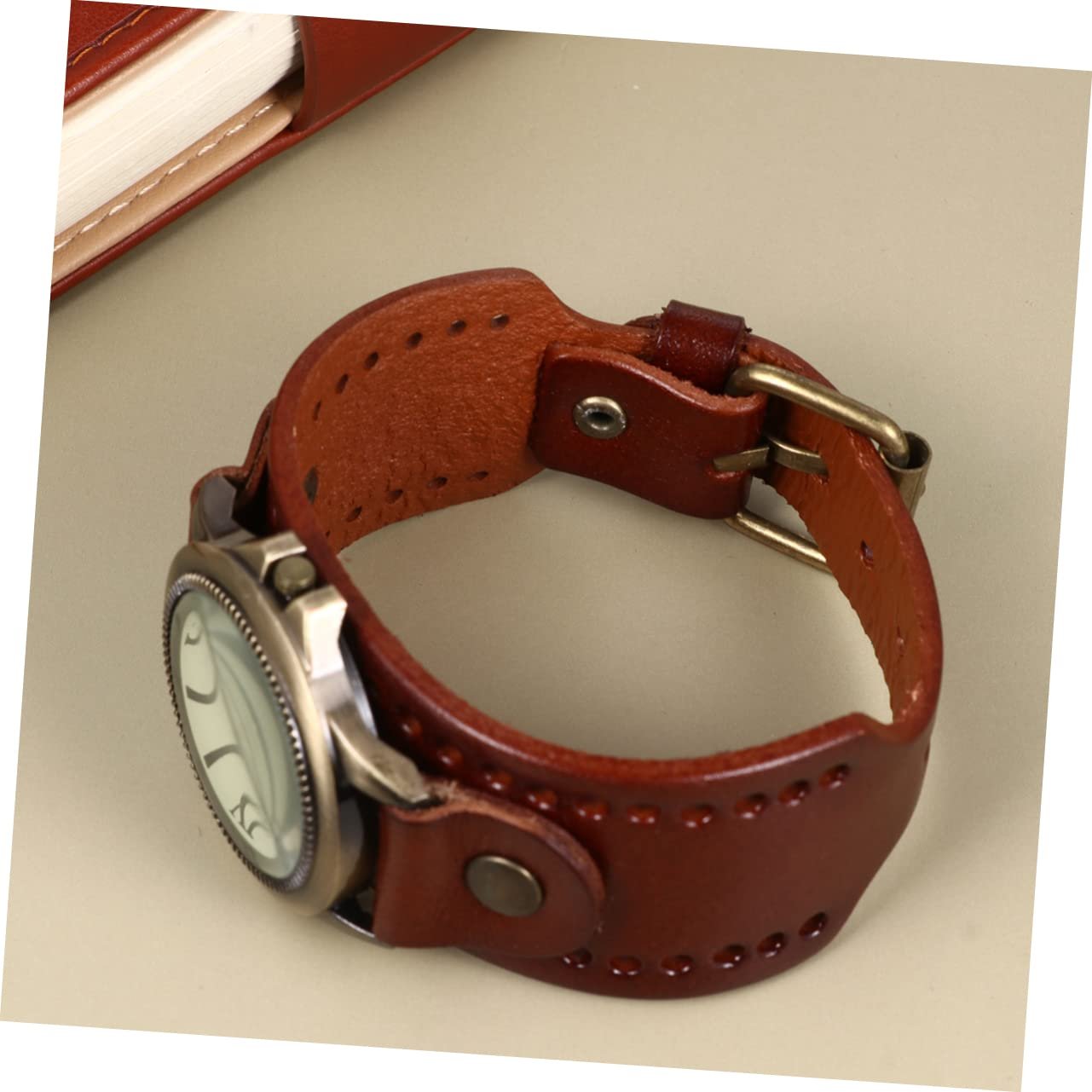 Женские наручные часы WRITWAA, кожаные, винтажные, кварцевые, с римскими цифрами, 2 шт., фото №8 Женские наручные часы WRITWAA, кожаные, винтажные, кварцевые, с римскими цифрами, 2 шт., фото №8