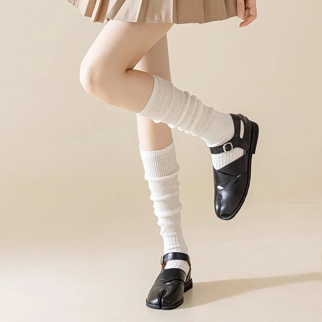 Шкарпетки гольфи Slouch Бавовна з розділеним пальцем для жінок, 4 пари, фото №6