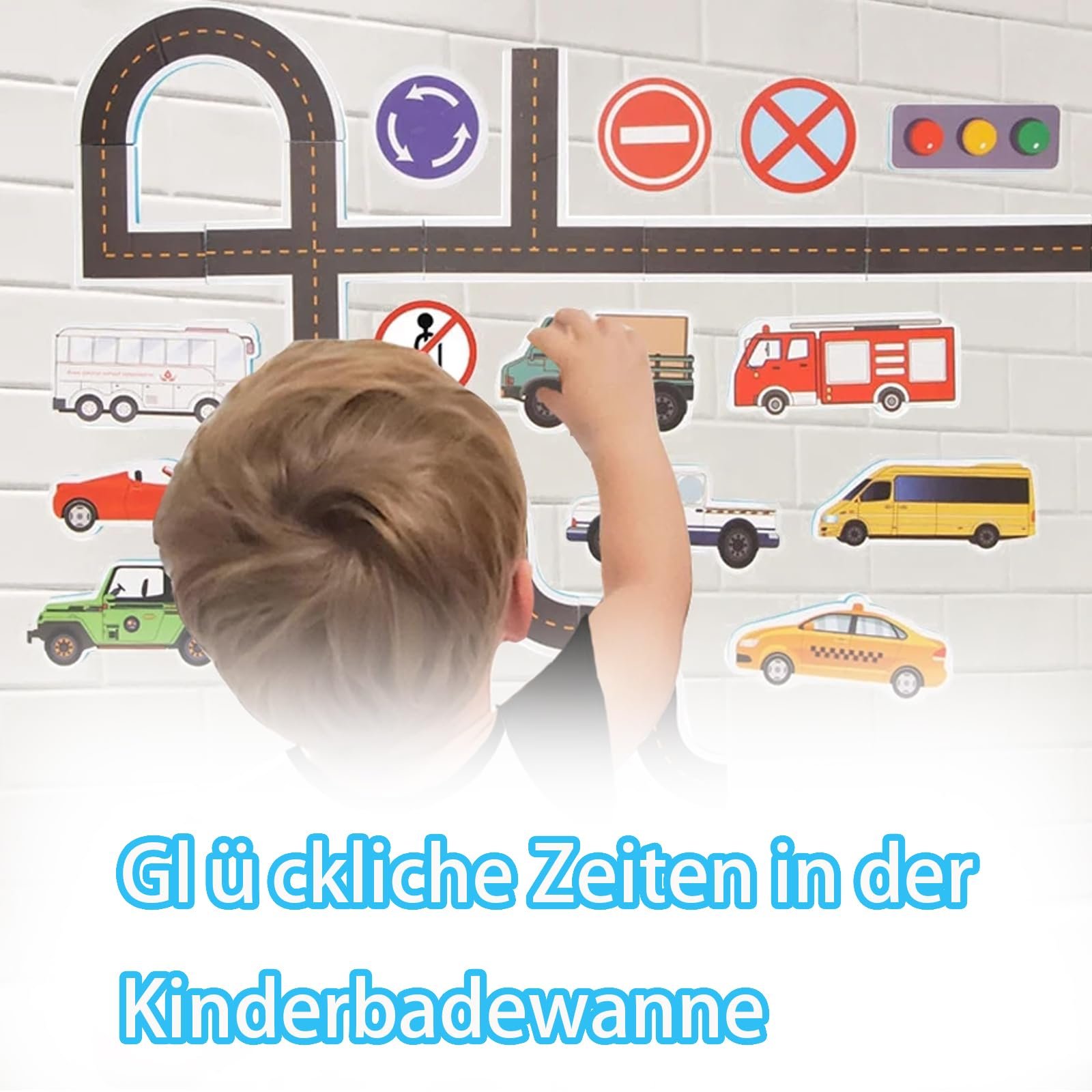 Игрушка для ванны 24 штуки Транспортные средства, фото №5