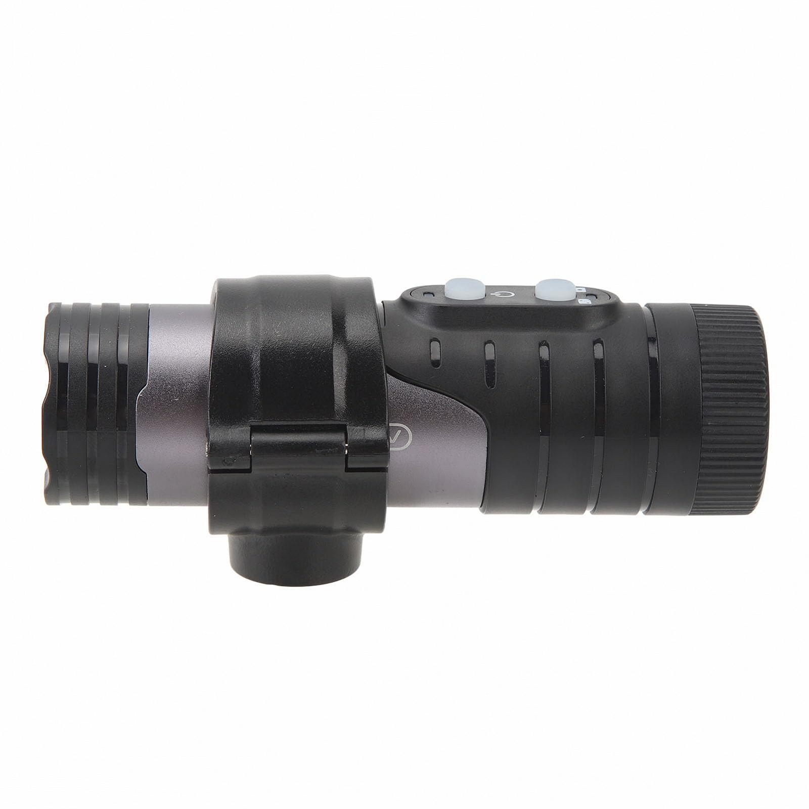 Екшн-камера ASHATA Sports DV 12MP WiFi IP66 для шолома 1600mAh Type C 120 у темно-сірому кольорі, фото №7