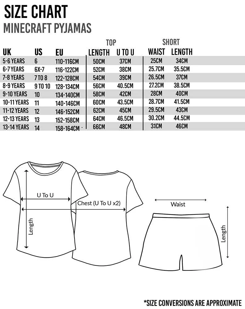 Піжама Minecraft для хлопчиків, 4 варіанти дизайну, фото №7
