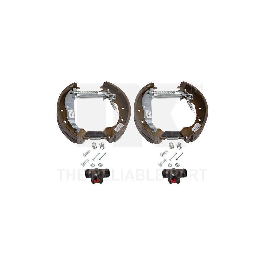 Комплект гальмівних колодок NK 443641001 для задньої осі, фото №1