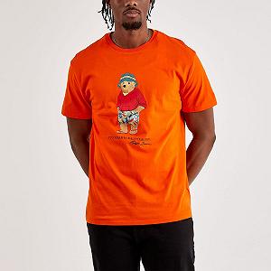 Футболка Classic Fit Bear Jersey L Оранжевый - Фото 1