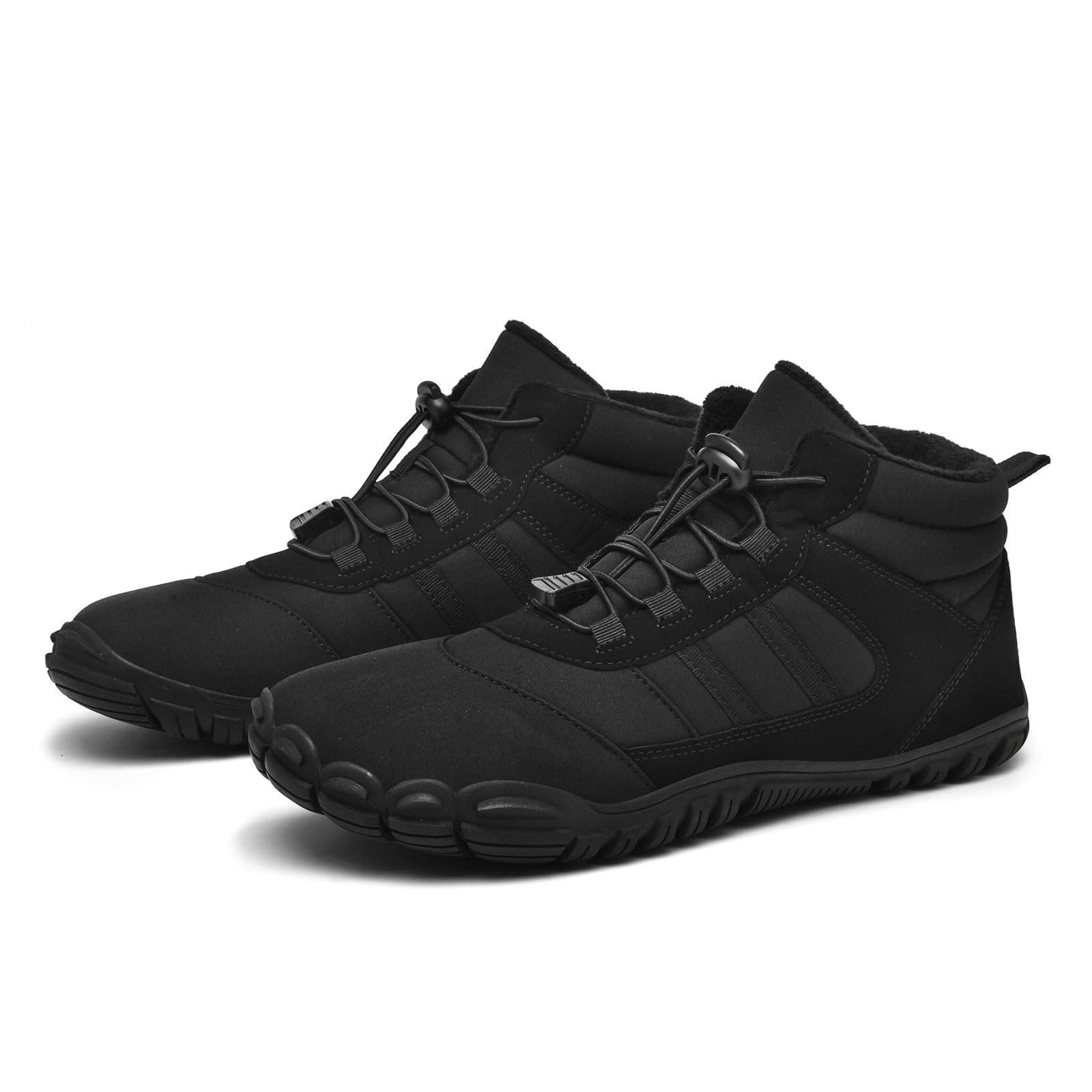 Зимние ботинки AONETIGER Barfußschuhe, утепленные, водонепроницаемые, для мужчин и женщин, удобные, легкие, зимние, для активного отдыха, хлопковые, противоскользящие, размер 37-48EU, фото №1