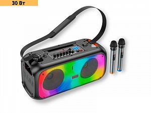 Портативна колонка XPro BS54 валіза 30Вт, USB, SD, FM радіо, Bluetooth, 2 мікрофони, ДК (41913-BS54_3414) - Фото 1