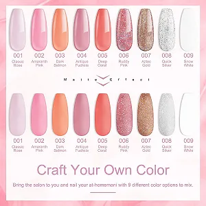 Гель-лак Lavender Violets Набір R960A, 9 кольорів synthetic.ua - Фото 1