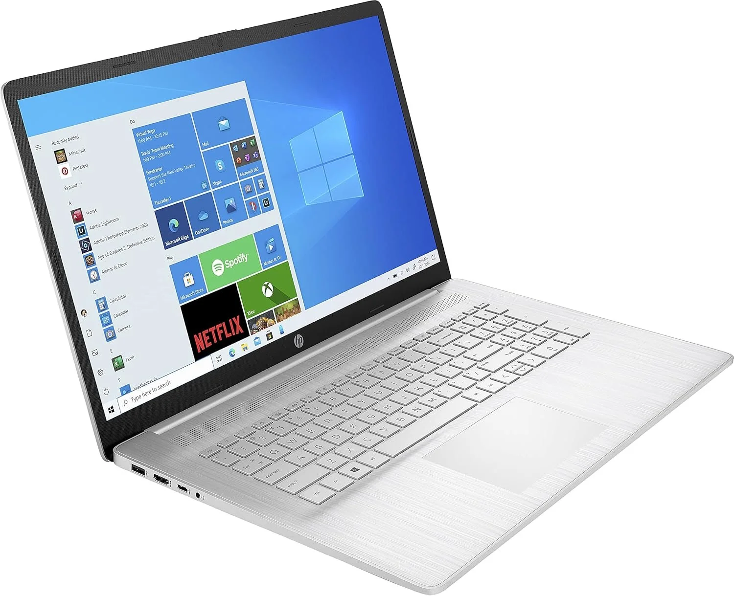 Ноутбук 17.3" HP Laptop 17-cp0278ng AMD Ryzen 7 5700U RAM 16 ГБ SSD 1 ТБ Windows 11 (UKR), фото №2 Ноутбук 17.3" HP Laptop 17-cp0278ng AMD Ryzen 7 5700U RAM 16 ГБ SSD 1 ТБ Windows 11 (UKR), фото №2